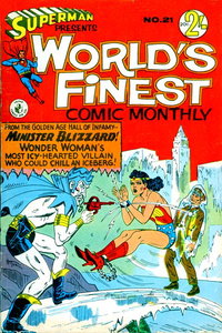 Superman Presents World's Finest Comic Monthly (Colour Comics, 1965 series)  #21 ([January 1967?])