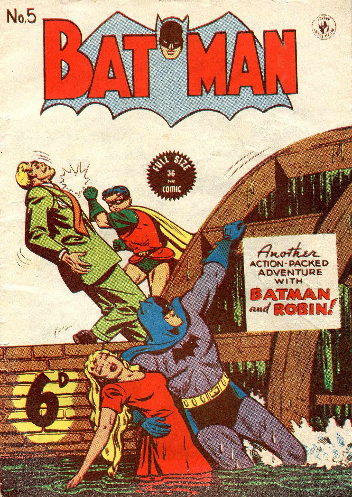 Batman (Colour Comics, 1950 series) #5 ([October 1950?])