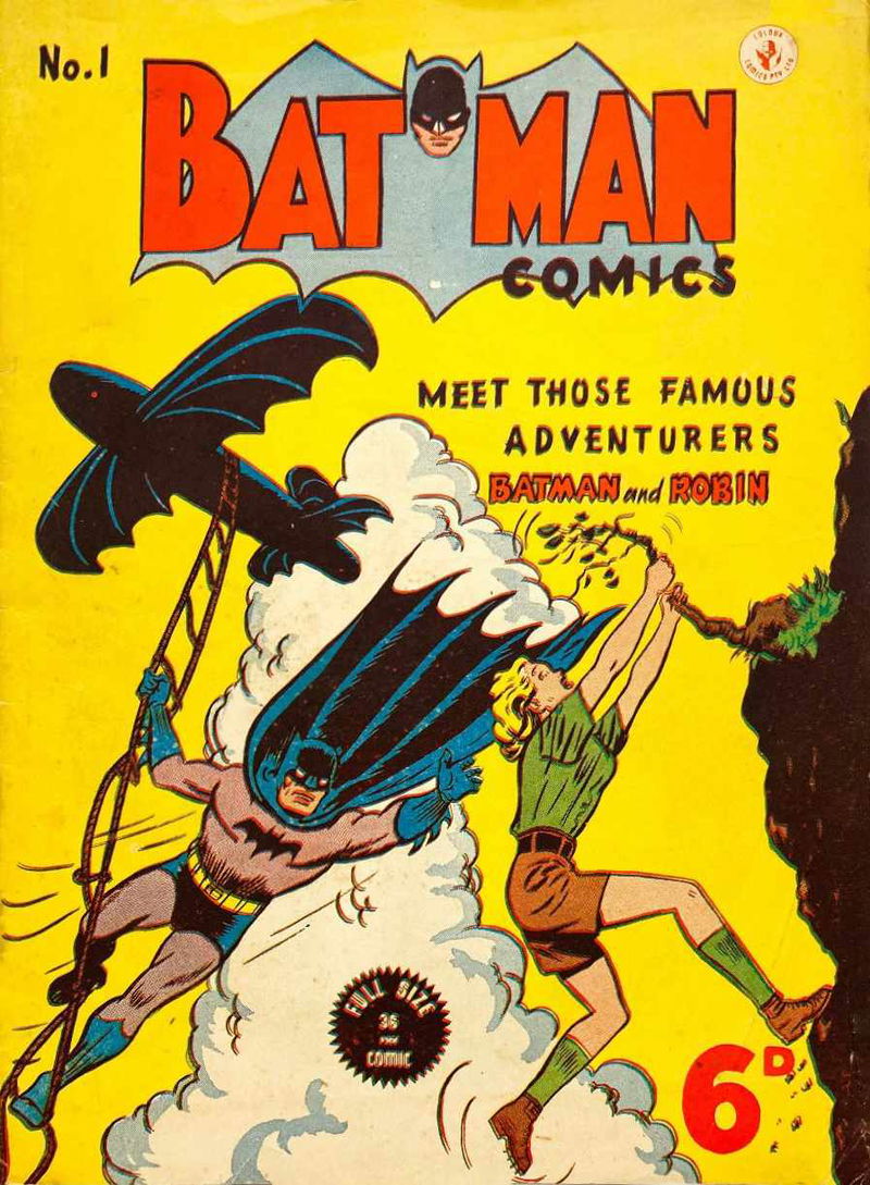 Batman Comics (Color Comics, 1950 series) #1 ([June 1950?])