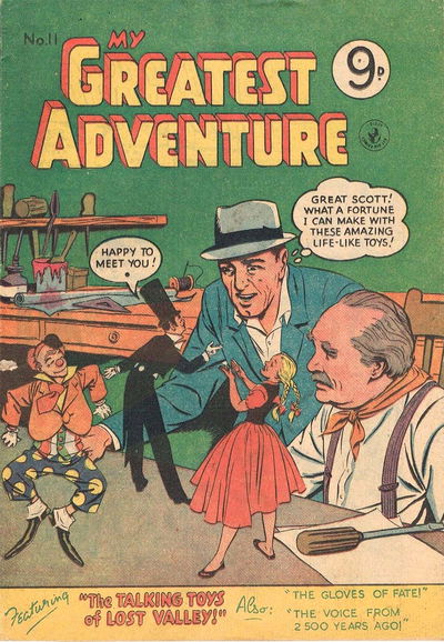 My Greatest Adventure (Colour Comics, 1955 series) #11 [February 1956]