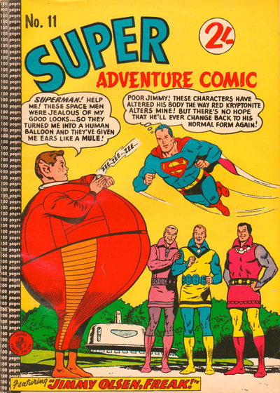 Super Adventure Comic  #11 ([August 1962?])