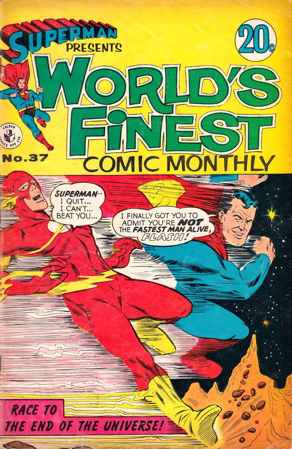 Superman Presents World's Finest Comic Monthly (Colour Comics, 1965 series) #37 (May 1968)