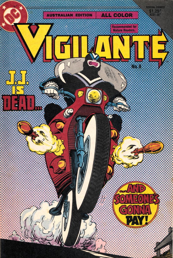 Vigilante (Federal, 1984 series) #8 ([November 1985])