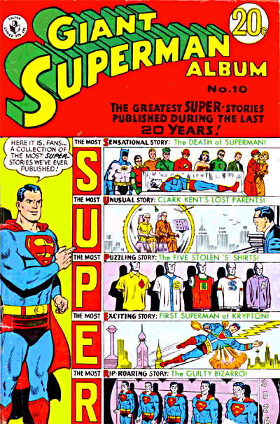 Giant Superman Album (Colour Comics, 1961 series) #10 [November 1967?]