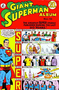 Giant Superman Album (Colour Comics, 1961 series)  #10 ([November 1967?])