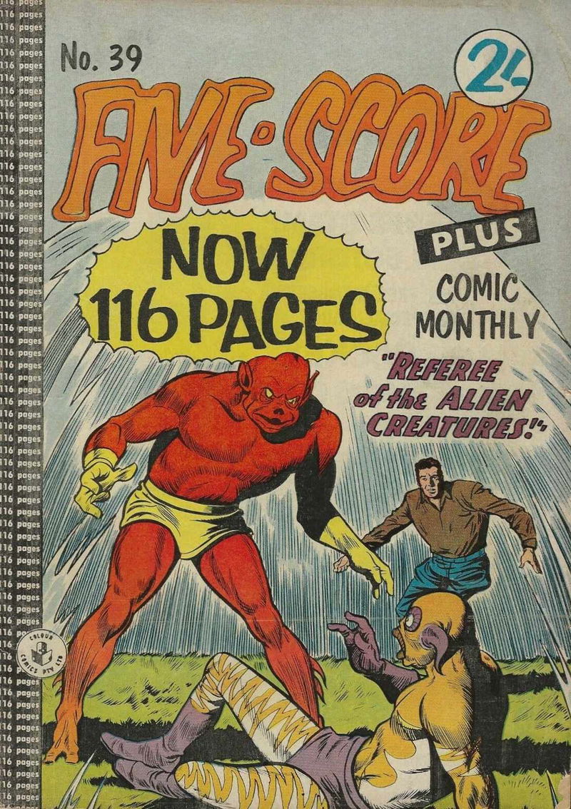 Five-Score Plus Comic Monthly (Colour Comics, 1960 series) #39 ([July 1961])