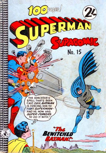 Superman Supacomic (Colour Comics, 1959 series) #15 ([October 1960?])