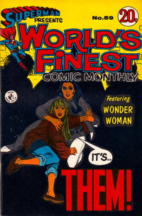 Superman Presents World's Finest Comic Monthly (Colour Comics, 1965 series)  #59 (March 1970)