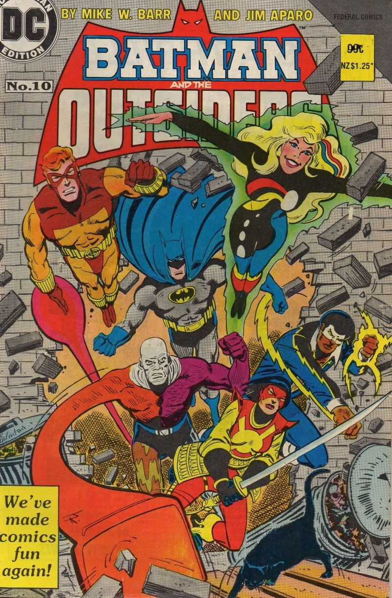 Batman and the Outsiders (Federal, 1985 series) #10 ([October 1984])