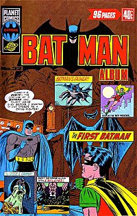Batman Album (KG Murray, 1976 series) #32 — The First Batman