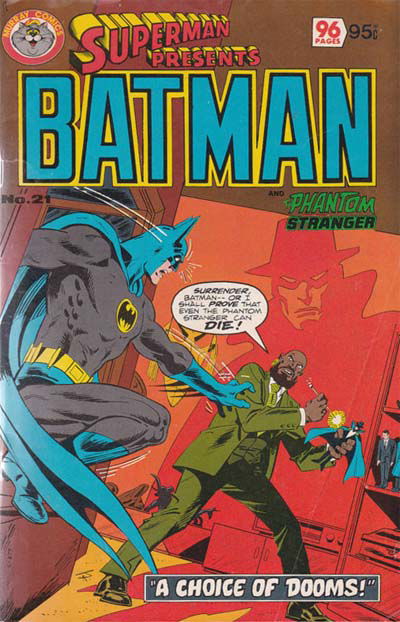 Superman Presents Batman (Murray, 1981 series) #21 — Superman Presents Batman and the Phantom Stranger