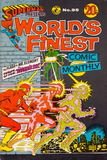 Superman Presents World's Finest Comic Monthly (Colour Comics, 1965 series) #95 (March 1973)