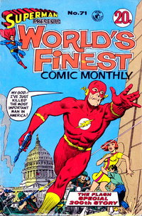 Superman Presents World's Finest Comic Monthly (Colour Comics, 1965 series)  #71 ([March 1971?])