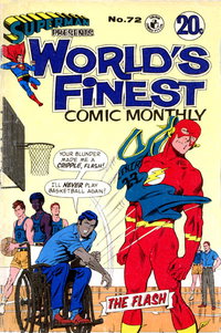 Superman Presents World's Finest Comic Monthly (Colour Comics, 1965 series)  #72 ([April 1971?])