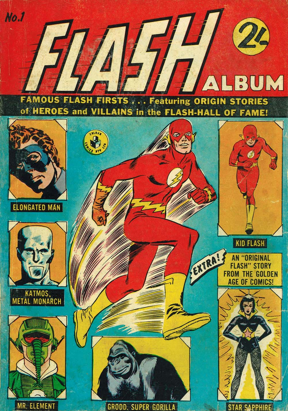 Flash Album (Colour Comics, 1965 series) #1 ([1965?])