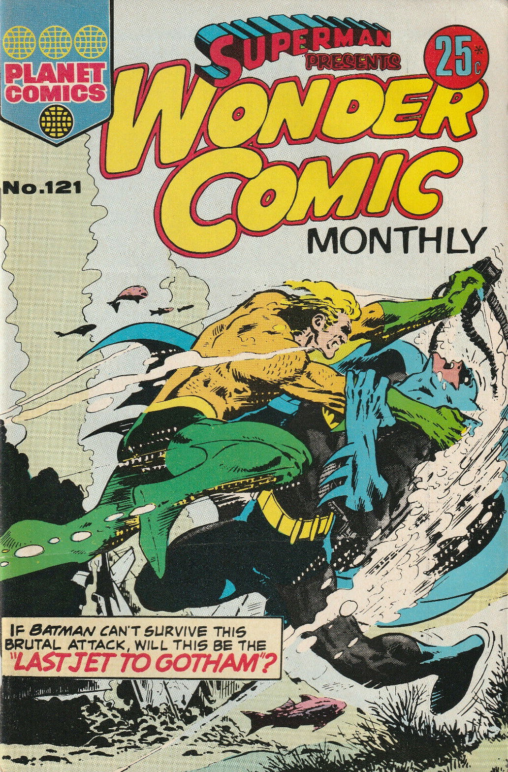 Superman Presents Wonder Comic Monthly (KG Murray, 1973 series) #121 ([May 1975?])