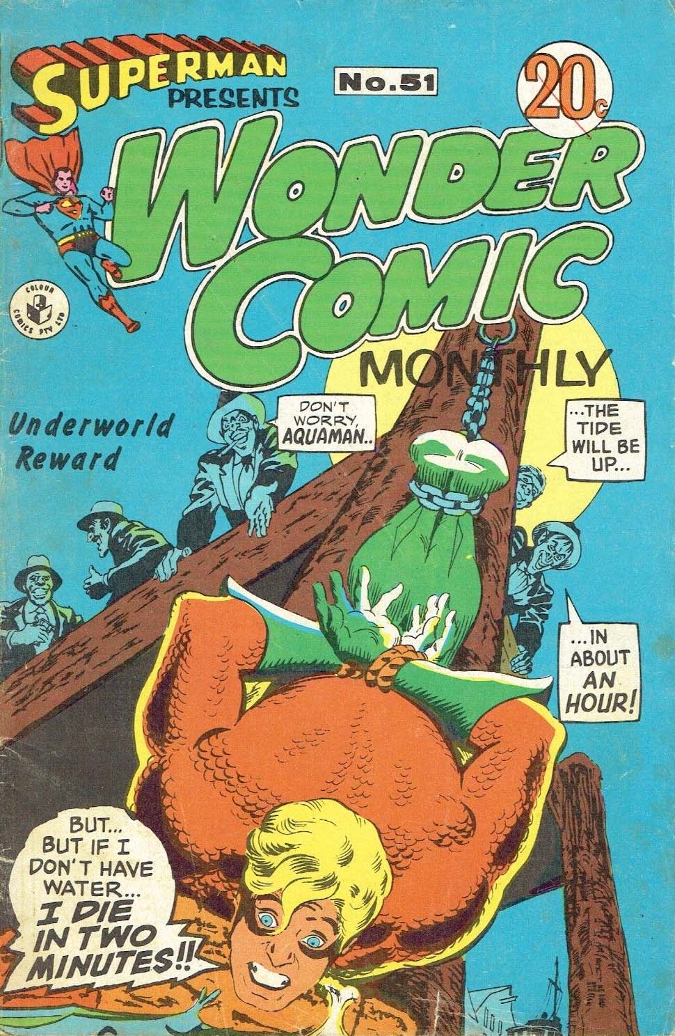 Superman Presents Wonder Comic Monthly (Colour Comics, 1965 series) #51 ([July 1969?])