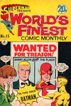 Superman Presents World's Finest Comic Monthly (Colour Comics, 1965 series) #15 July 1966