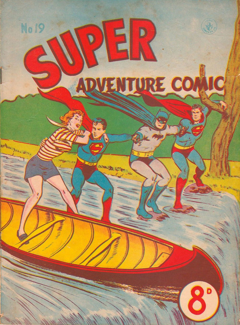 Super Adventure Comic (Colour Comics, 1950 series) #19 ([January 1952])