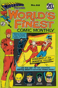 Superman Presents World's Finest Comic Monthly (Colour Comics) #92 (December 1972?)