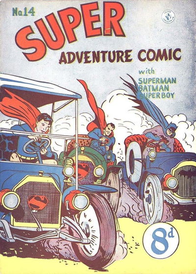 Super Adventure Comic (Colour Comics, 1950 series) #14 [August 1951]