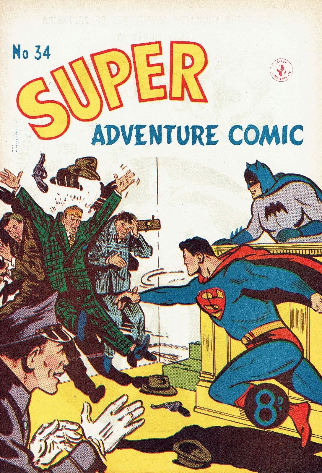 Super Adventure Comic (Colour Comics, 1950 series) #34 ([April 1953])