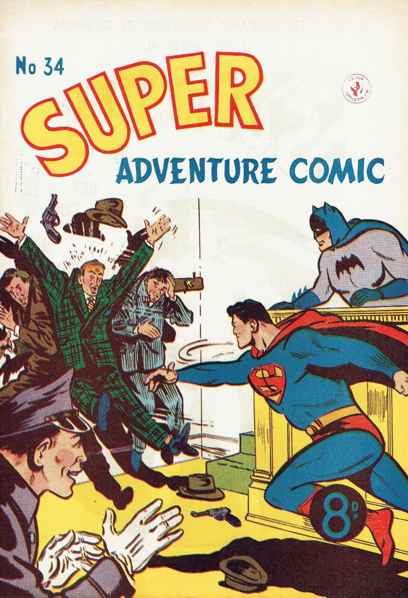 Super Adventure Comic (Colour Comics, 1950 series) #34 ([April 1953])