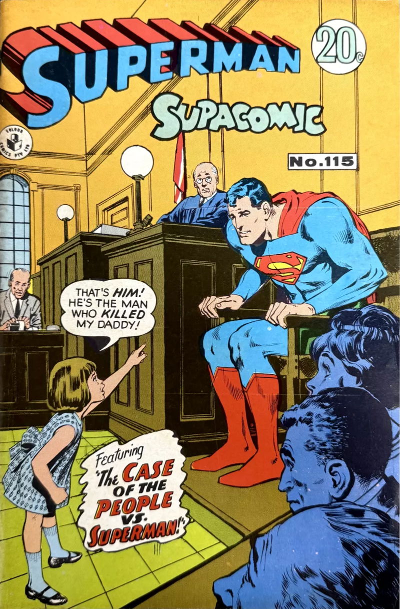 Superman Supacomic (Colour Comics, 1959 series) #115 ([March 1969])
