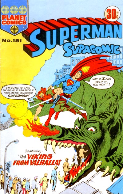 Superman Supacomic (KG Murray, 1974 series) #181 ([September 1974?])