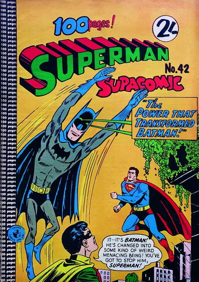 Superman Supacomic (Colour Comics, 1959 series) #42