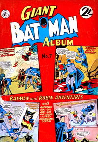 Giant Batman Album (Colour Comics, 1962 series) #7