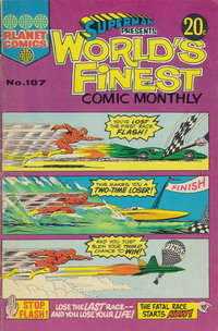 Superman Presents World's Finest Comic Monthly (KG Murray, 1974 series)  #107 ([March 1974?])
