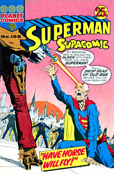 Superman Supacomic (Colour Comics, 1959 series) #168 ([August 1973?])