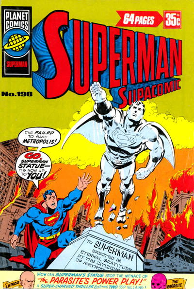 Superman Supacomic (KG Murray, 1974 series) #198