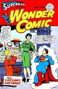 Superman Presents Wonder Comic Monthly (Colour Comics, 1965 series) #25 ([May 1967?])