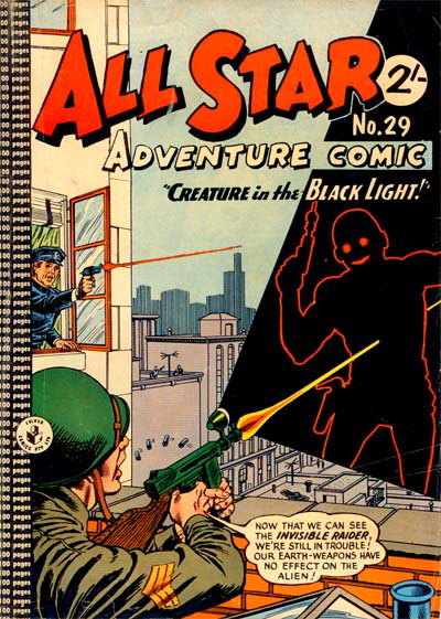 All Star Adventure Comic  #29 ([October 1964?])