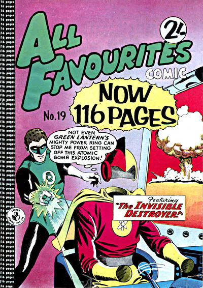 All Favourites Comic (Colour Comics, 1960 series) #19 ([July 1960?])