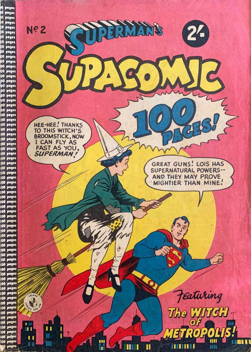 Superman's Supacomic (Colour Comics, 1958 series) #2 ([December 1958])