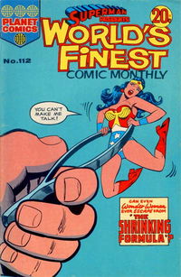 Superman Presents World's Finest Comic Monthly (KG Murray, 1974 series) #112 [August 1974?]