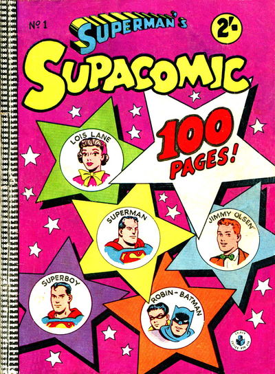 Superman's Supacomic (Colour Comics, 1958 series) #1 [September 1958]