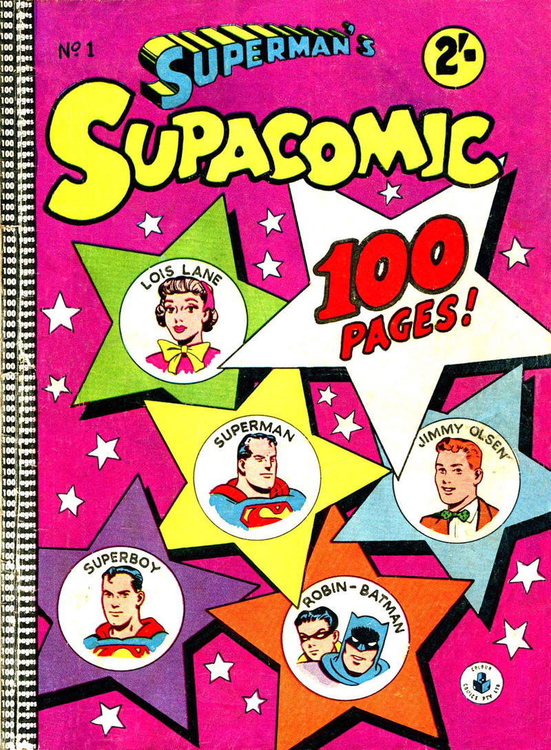 Superman's Supacomic (Colour Comics, 1958 series) #1 ([September 1958])