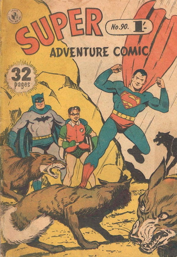 Super Adventure Comic (Colour Comics, 1950 series) #90 ([December 1957?])