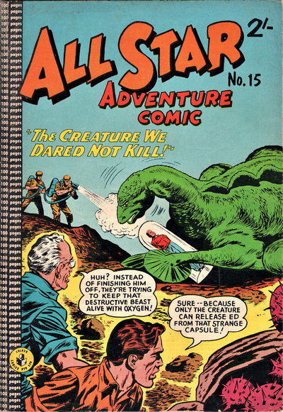 All Star Adventure Comic  #15 ([May 1962?])