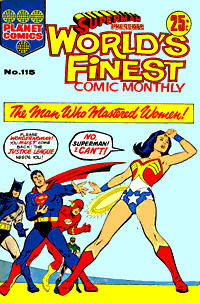 Superman Presents World's Finest Comic Monthly (KG Murray, 1974 series) #115 ([November 1974?])