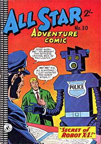 All Star Adventure Comic  #30 ([December 1964?])