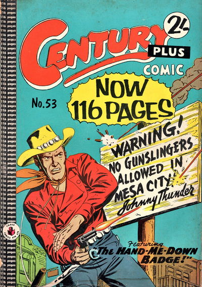 Century Plus Comic (Colour Comics, 1960 series) #53 October 1960