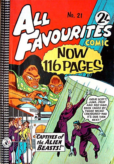 All Favourites Comic (Colour Comics, 1960 series) #21 ([October 1960?])