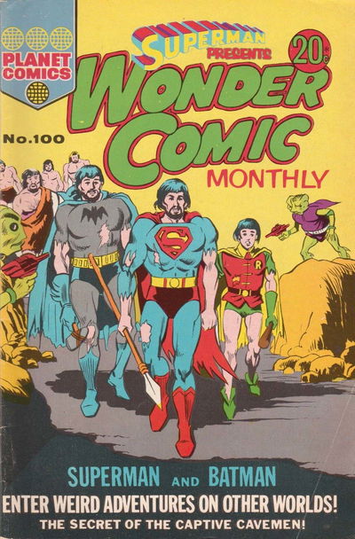 Superman Presents Wonder Comic Monthly (Colour Comics, 1965 series) #100 [August 1973?]