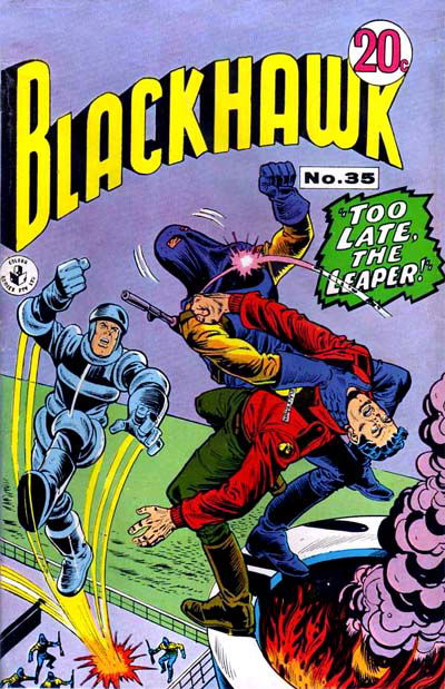 Blackhawk (Colour Comics, 1960 series) #35 [July 1968?]