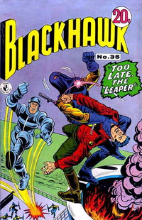 Blackhawk (Colour Comics, 1960 series)  #35 ([July 1968?])